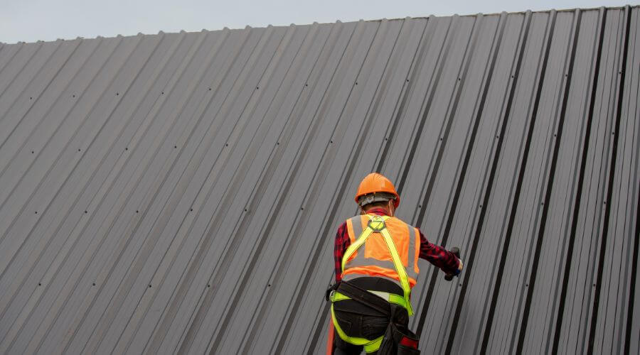 Professional metal roof installation services in Apache, OK